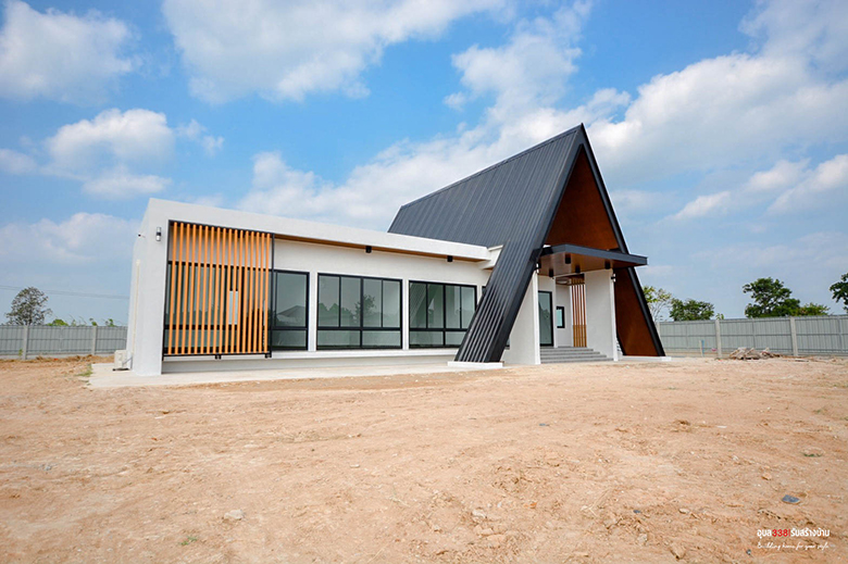 บ้านชั้นเดียวสไตล์เอเฟรม