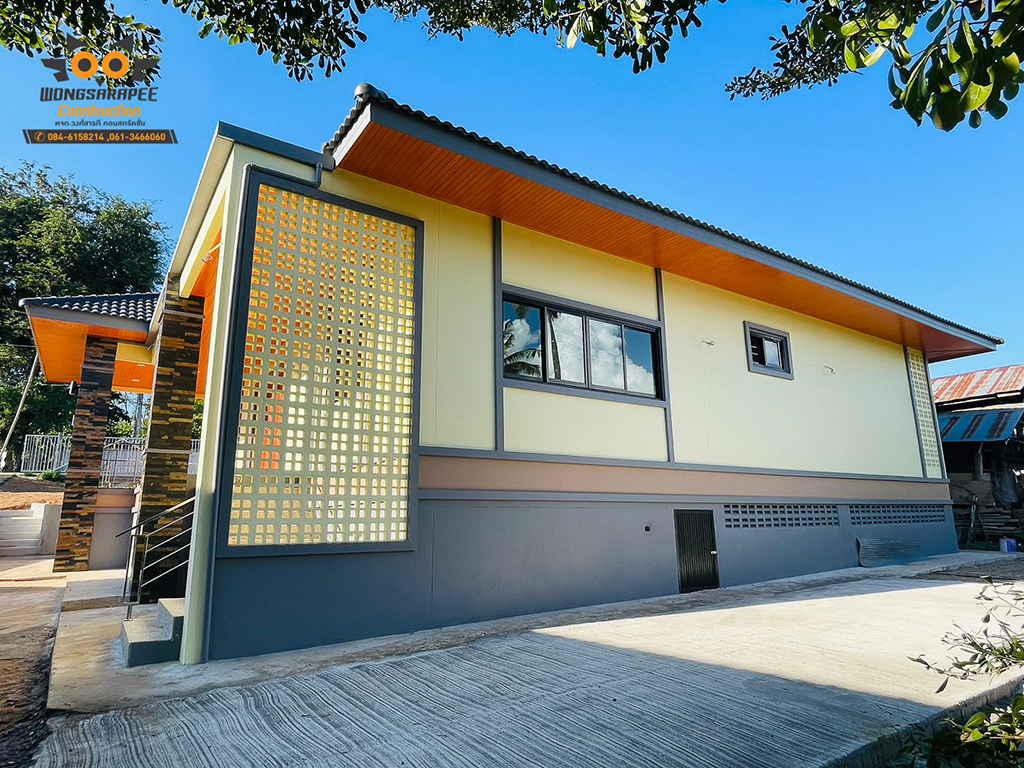 บ้านสไตล์คอนเทมโพรารีร่วมสมัย