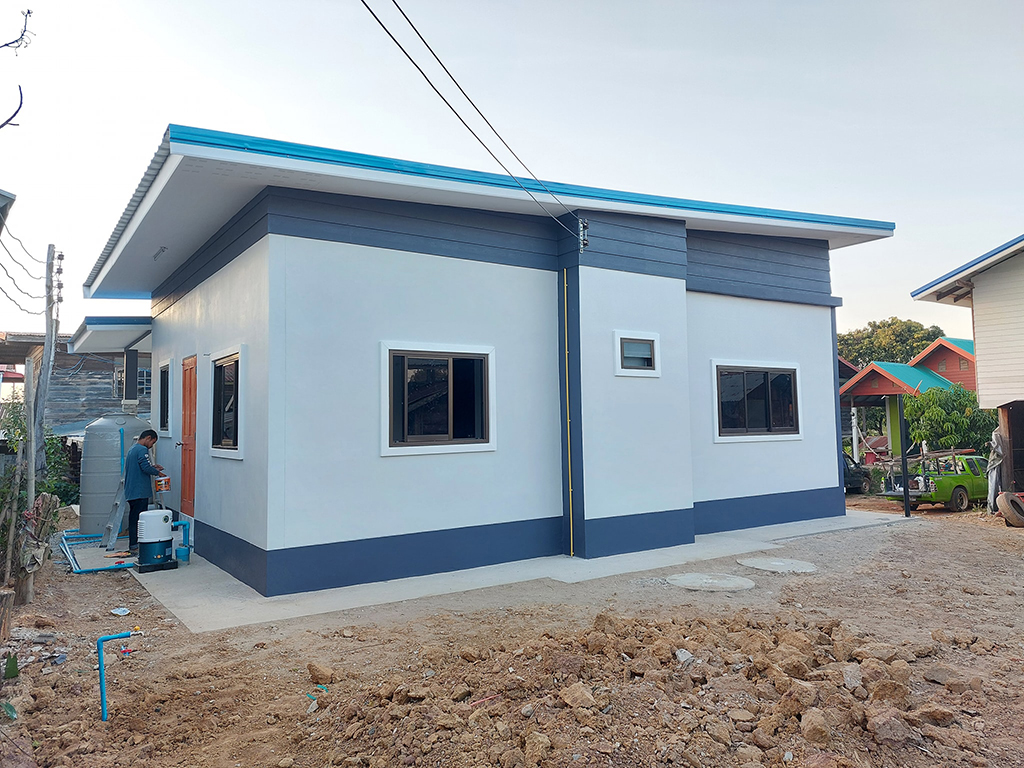 บ้านชั้นเดียวสไตล์โมเดิร์น