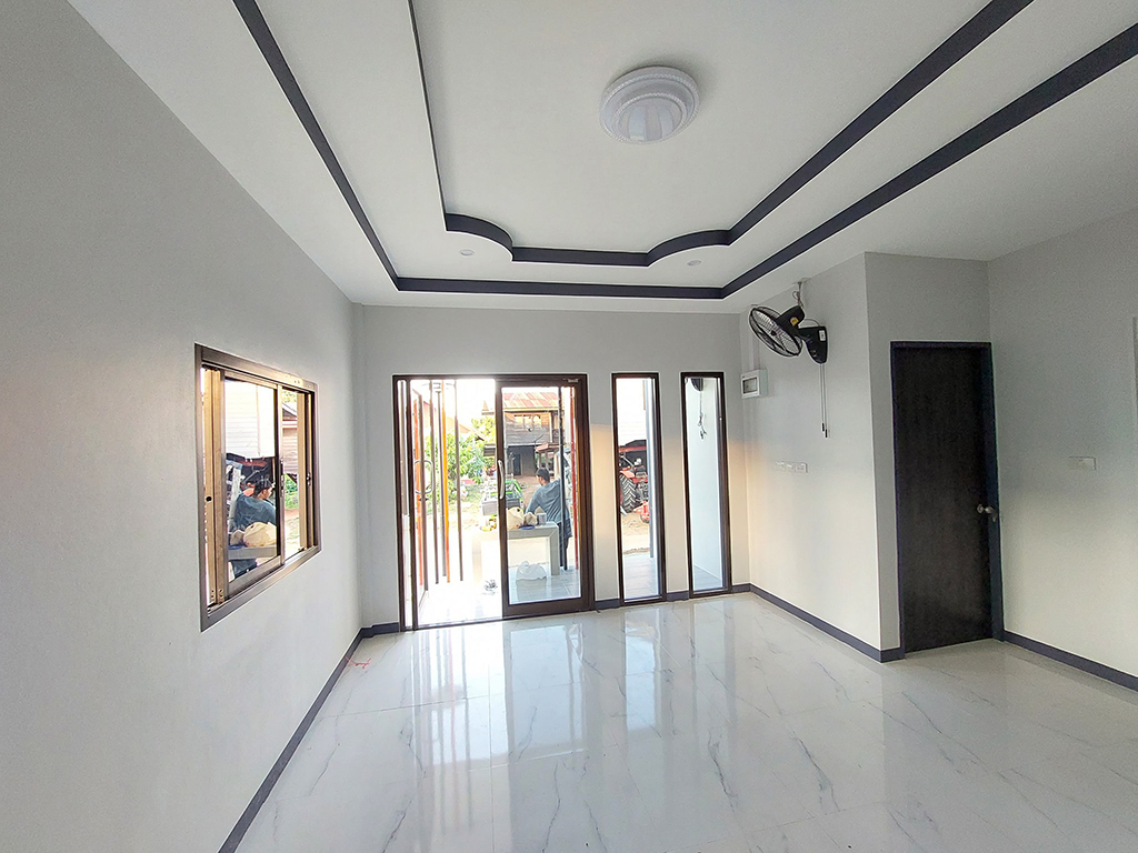 บ้านชั้นเดียวสไตล์โมเดิร์น