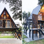 บ้านทรงเอเฟรมยกสูง