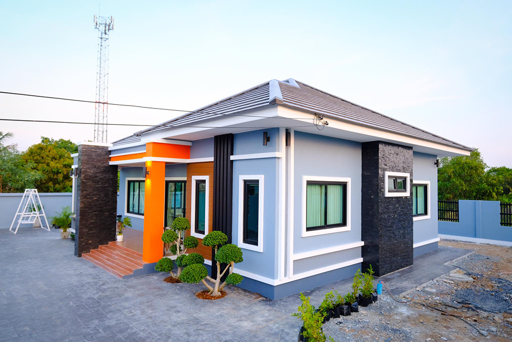 บ้านสไตล์โมเดิร์นเทมโพรารี่