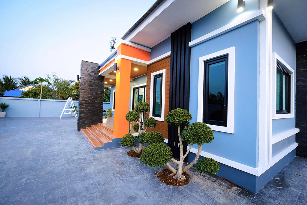 บ้านสไตล์โมเดิร์นเทมโพรารี่