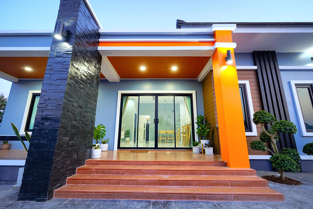 บ้านสไตล์โมเดิร์นเทมโพรารี่