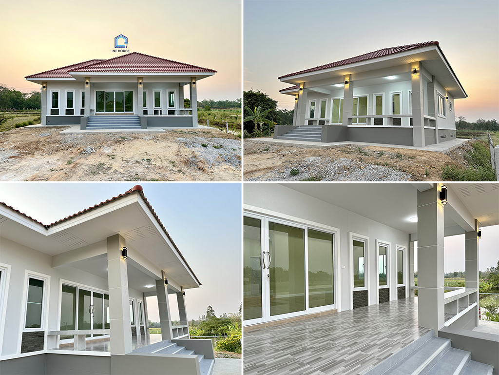 บ้านชั้นเดียวแนวร่วมสมัย