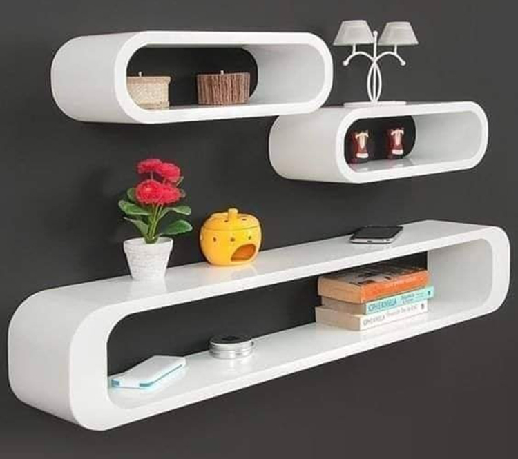 ไอเดียชั้นวางของติดผนัง