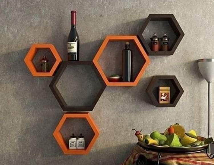 ไอเดียชั้นวางของติดผนัง