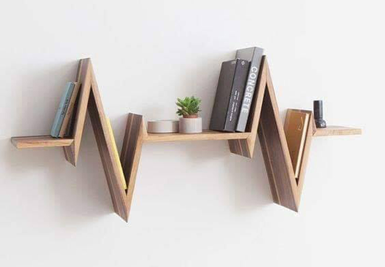 ไอเดียชั้นวางของติดผนัง