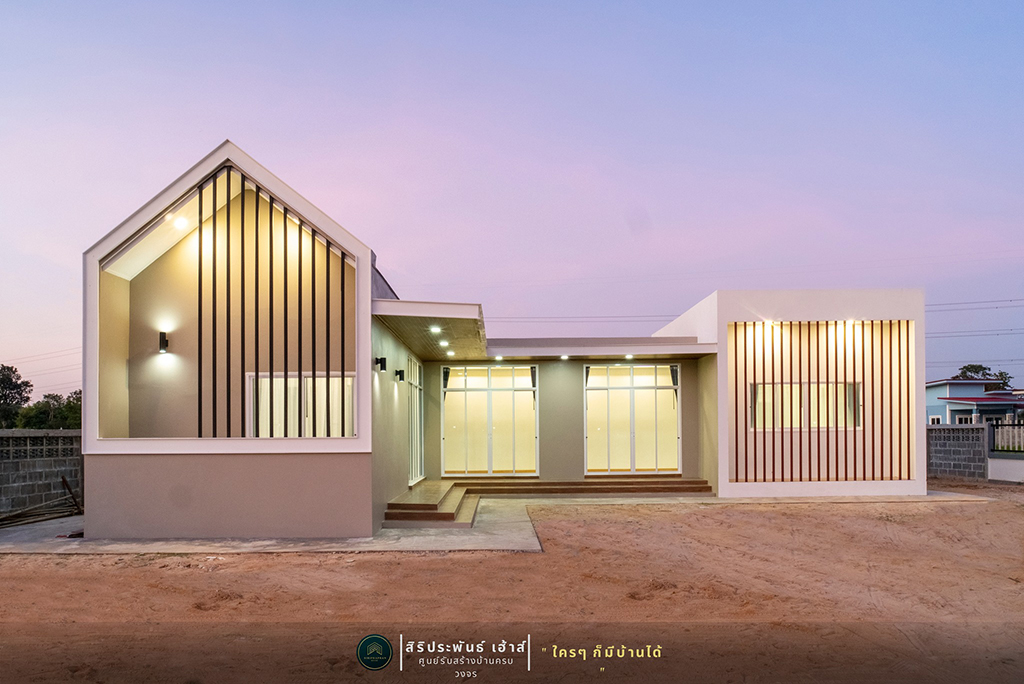 บ้านชั้นเดียวสไตล์นอร์ดิก