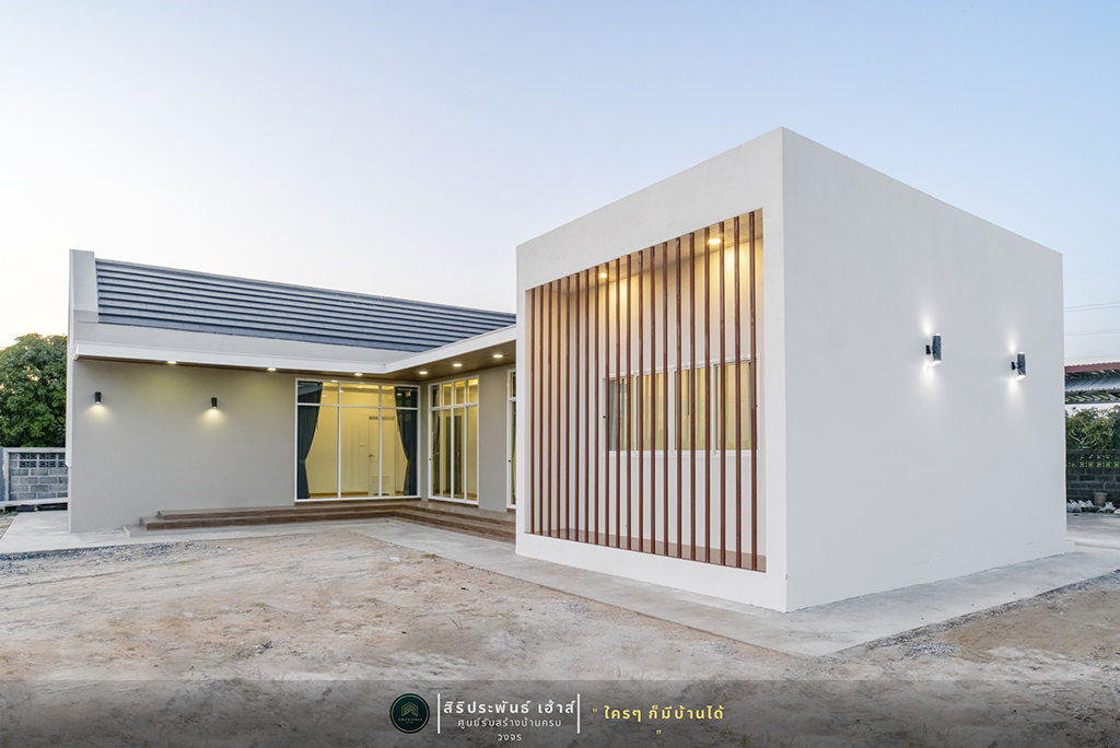 บ้านชั้นเดียวสไตล์นอร์ดิก