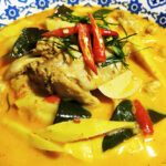 แกงหน่อไม้ไก่กะทิ