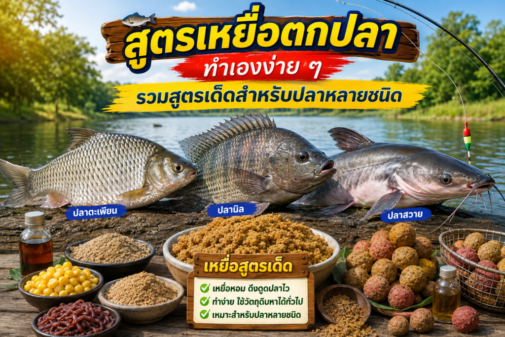 สูตรเหยื่อตกปลา